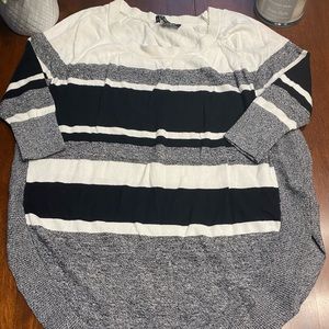 Express 3/4 sleeve sweater